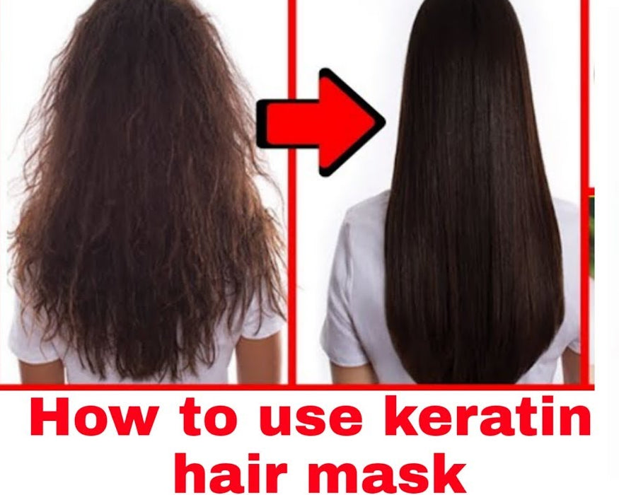Keratin Hair Mask Intensive Care – Deep Repair, Frizz Control & Shine Treatment | For Damaged Hair