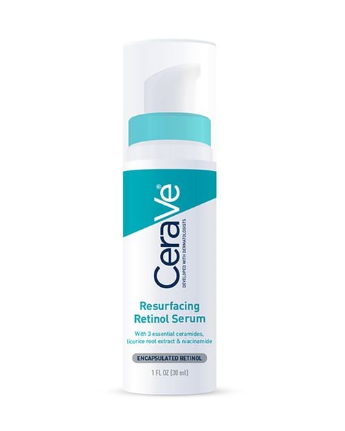 CeraVe Resurfacing Retinol Serum Bottle – Skincare for Clear Skin