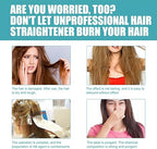 Long-lasting frizz control and straightening cream for all hair types