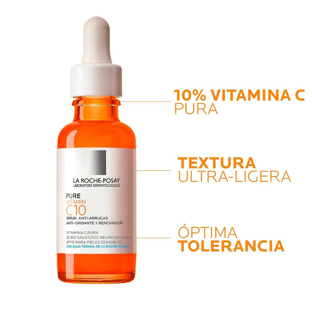 La Roche-Posay Pure Vitamin C10 Serum 30ml Bottle