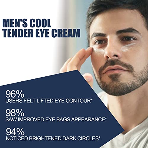 Fortitude Men’s eye cream with stainless steel rollerball applicator