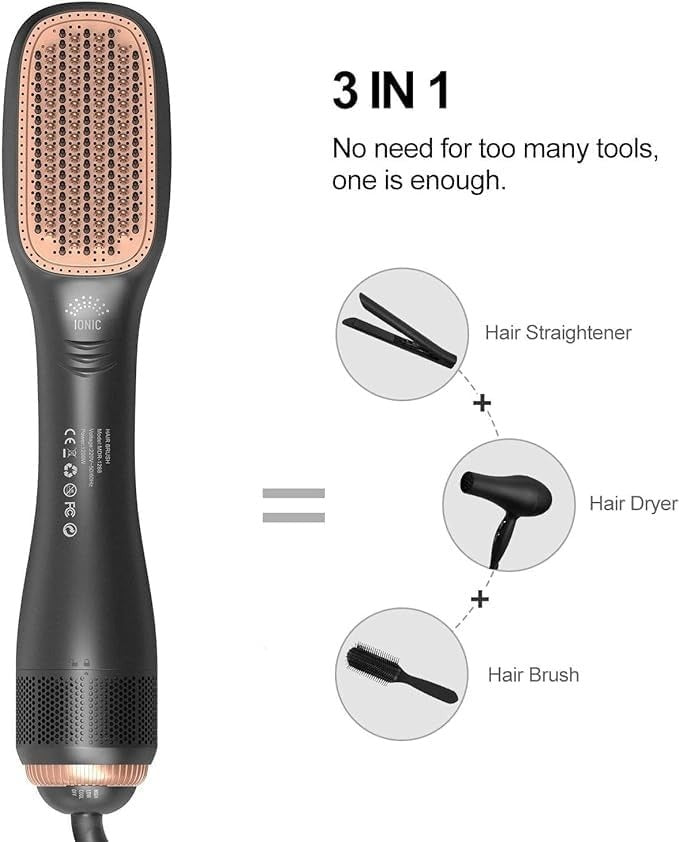 2-in-1 Joy Professional Hair Dryer dryer and styling brush combo