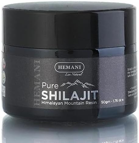 Himalayan Shilajit Resin by HEMANI – 100% Pure Natural Supplement